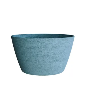 Кашпо CONCRETIKA BOWL EROSIA BLUE 23447