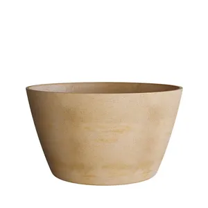 Кашпо CONCRETIKA BOWL LEMON CLAY 23454