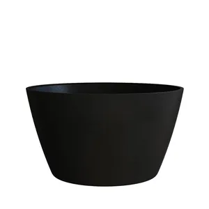 Кашпо CONCRETIKA BOWL NERO 23455