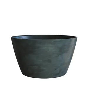 Кашпо CONCRETIKA BOWL OCEAN GREEN 23456