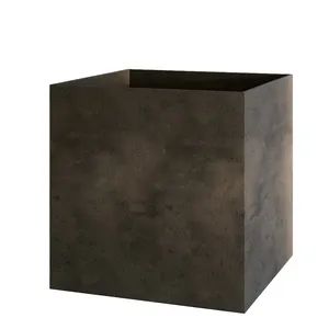 Кашпо CONCRETIKA CUBE BREZENT GREY 23540