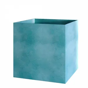 Кашпо CONCRETIKA CUBE CLOUDY BLUE 23542