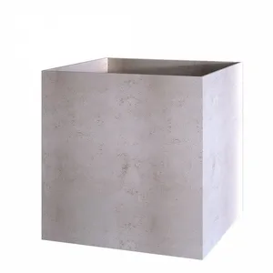 Кашпо CONCRETIKA CUBE CONCRETE WHITE 23548