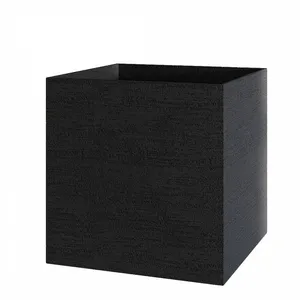 Кашпо CONCRETIKA CUBE EROSIA BLACK 23551