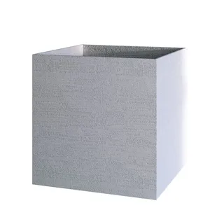 Кашпо CONCRETIKA CUBE EROSIA WHITE 23556