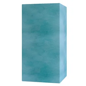 Кашпо CONCRETIKA COLONNA CLOUDY BLUE низкое 23647