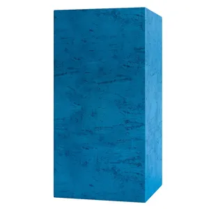 Кашпо CONCRETIKA COLONNA COBALT BLUE низкое 23648