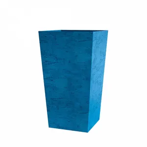 Кашпо CONCRETIKA CONIC COBALT BLUE 23683