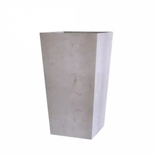 Кашпо CONCRETIKA CONIC CONCRETE WHITE 23688