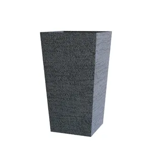 Кашпо CONCRETIKA CONIC EROSIA GRAY 23694