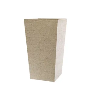 Кашпо CONCRETIKA CONIC EROSIA YELLOW 23697