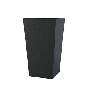 Кашпо CONCRETIKA CONIC NERO 23700