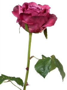 Роза Верди темная фуксия (искусственная) Treez Collection