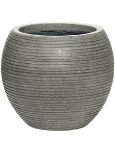 {{photo.Alt || photo.Description || 'Кашпо Fiberstone ridged dark grey abby horizontal (Pottery Pots)'}}