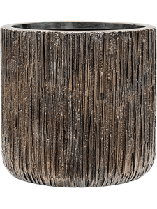 {{photo.Alt || photo.Description || 'Кашпо Luxe lite universe waterfall cylinder bronze (Nieuwkoop Europe)'}}