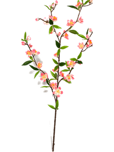 Вишня ветка цветущая розовая (искусственная) Nieuwkoop Europe