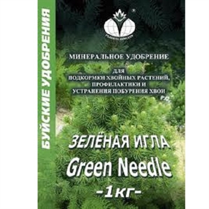 Удобрение для хвойных растений "Зеленая игла" 1кг