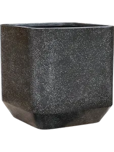 Кашпо Baq terrazzo rounded cube (Nieuwkoop Europe) 34450