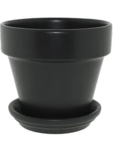 Кашпо Urbann pot & saucer matt (Nieuwkoop Europe) 34502