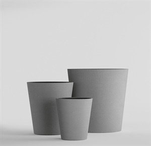 Кашпо CONCRETIKA CRATER LONDON GREY 38652