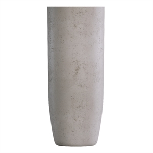 Кашпо CONCRETIKA YAR CONCRETE WHITE высокое 38928