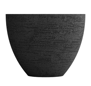 Кашпо CONCRETIKA UPON EROSIA BLACK 22676