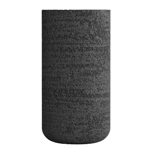 Кашпо CONCRETIKA TOPPER EROSIA BLACK высокое 31372