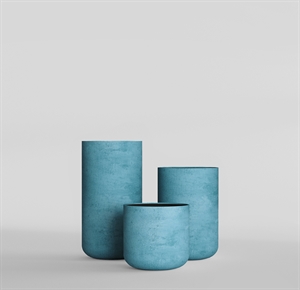 Кашпо CONCRETIKA TOPPER BLUE SKY высокое 31363