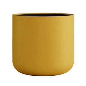 Кашпо CONCRETIKA TOPPER GOLD низкое 23349