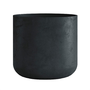 Кашпо CONCRETIKA TOPPER ANTRACITE низкое 31290