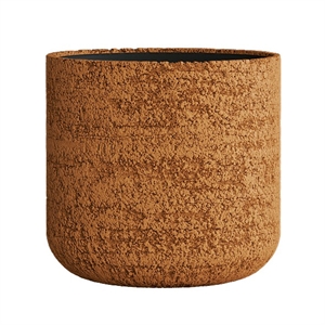 Кашпо CONCRETIKA TOPPER EROSIA OCHRE низкое 23346