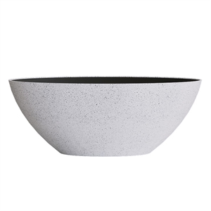 Кашпо CONCRETIKA BONSAY EGG WHITE 38480