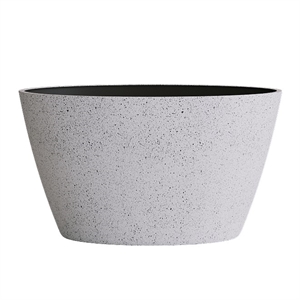 Кашпо CONCRETIKA BOWL EGG WHITE 38493
