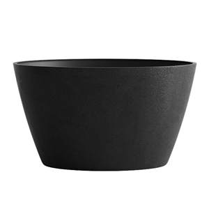 Кашпо CONCRETIKA BOWL NERO 23455