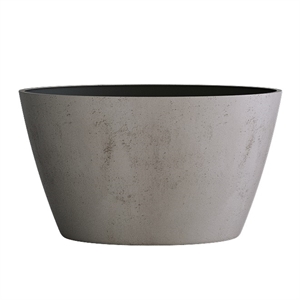 Кашпо CONCRETIKA BOWL CONCRETE WHITE 23443