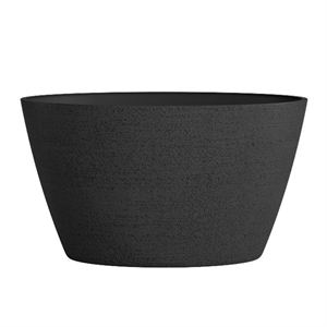 Кашпо CONCRETIKA BOWL EROSIA BLACK 23446
