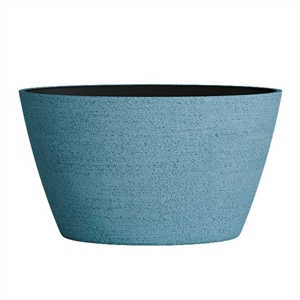 Кашпо CONCRETIKA BOWL EROSIA BLUE 23447