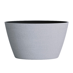 Кашпо CONCRETIKA BOWL EROSIA WHITE 23451