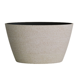 Кашпо CONCRETIKA BOWL EROSIA YELLOW 23452