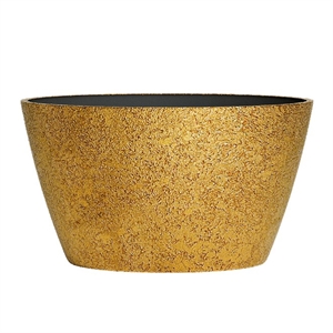 Кашпо CONCRETIKA BOWL RICH GOLD 38486