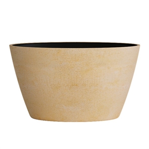 Кашпо CONCRETIKA BOWL LEMON CLAY 23454