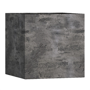 Кашпо CONCRETIKA CUBE CONCRETE GREY DARK 23545