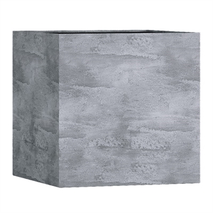 Кашпо CONCRETIKA CUBE CONCRETE GREY LIGHT 23546