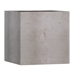 Кашпо CONCRETIKA CUBE CONCRETE WHITE 23548