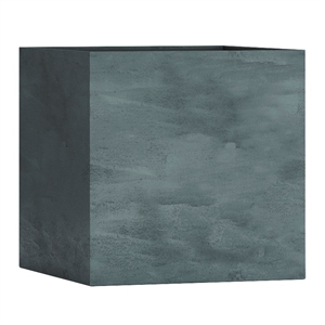 Кашпо CONCRETIKA CUBE OCEAN GREEN 23561