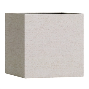Кашпо CONCRETIKA CUBE EROSIA YELLOW 23557