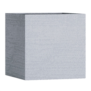 Кашпо CONCRETIKA CUBE EROSIA WHITE 23556