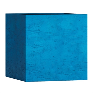Кашпо CONCRETIKA CUBE COBALT BLUE 23543