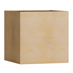 Кашпо CONCRETIKA CUBE LEMON CLAY 23559