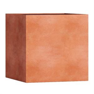 Кашпо CONCRETIKA CUBE RED CLAY 23564